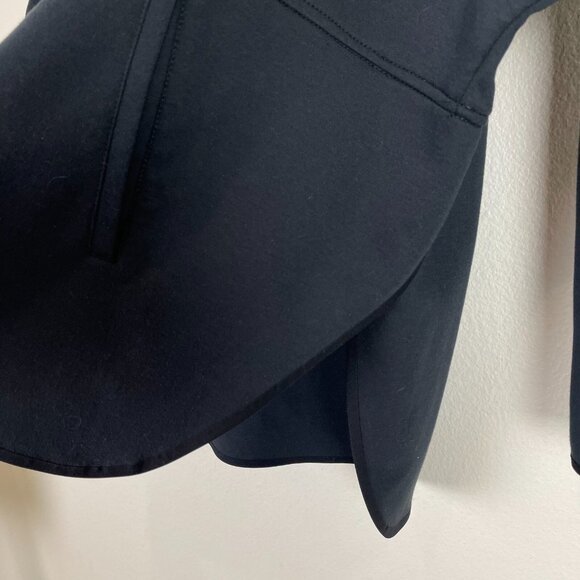 The North Face Womens S/M Black Oversized Long Dolman Sleeve Turtleneck Top - Picture 11 of 15